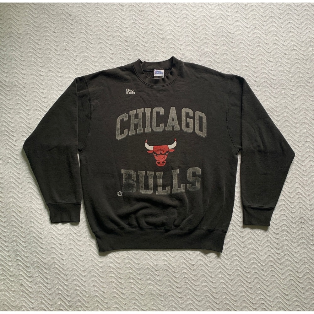 VTG Y2K NBA Chicago Bulls Sweatshirt Sz XL Jordan Era streetwear grunge‎ rare